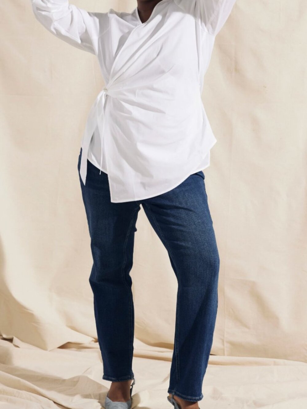 Universal Standard | Perfect Jeans Naval Blue Slim Leg